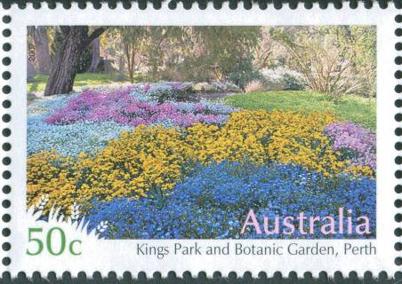 Australia-2007-Australian-Botanic-Gardens-50-cent-Multi-P13-86-x-14-6-Kings-Park-and-Botanic-Gardens