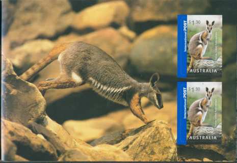 Australia-2007-Country-to-Coast-International-Stamps-2-x-1-95-dollar-Multi-P14-6-x-13-87-Two-of-1-95-Bridge