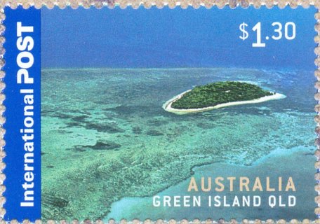 Australia-2007-Island-Jewels-islands-off-Australia-1-3-dollar-Multi-P13-86-x-14-6-Green-Island