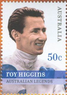 Australia-2007-Legends-2007-Australian-Horse-Racing-series-eleven-50-cent-Multi-P-Roy-Higgins