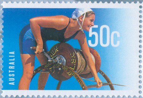 Australia-2007-Year-of-the-Surf-Lifesaver-50-cent-Multi-P13-86-x-14-6-Girl-life-saver-over-reel