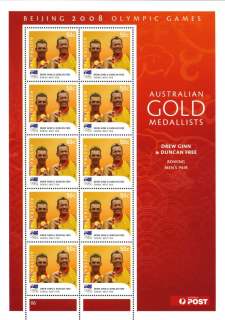 Australia-2008-Beijing-Olympics-2008-Australian-Gold-Medallists-10-x-50-cents-Multi-P14-4-x-14-Drew-Ginn-Duncan-Free