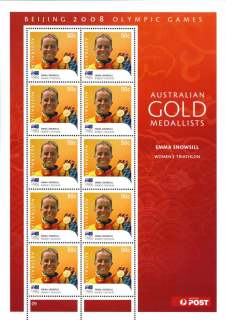 Australia-2008-Beijing-Olympics-2008-Australian-Gold-Medallists-10-x-50-cents-Multi-P14-4-x-14-Emma-Snowsill