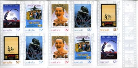 Australia-2008-Favourite-Australian-Films-10-x-55-Multi-Pdie-cut-Six-different-booklets