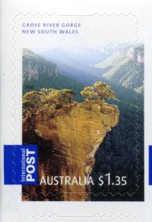 Australia-2008-Gorgeous-Australia-1-35-dollar-Multi-Pself-adh-die-cut-Grose-River-Gorge