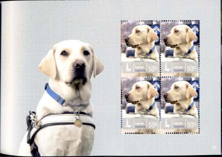 Australia-2008-Working-Dogs-4-x-50-cent-Multi-P14-6-x-13-86-Labrador