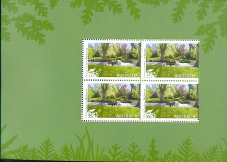 Australia-2009-Australian-Parks-Gardens-20-x-55-cent-Multi-P14-6-x-13-86-Has-all-5-designs-5364-to-5368-incl