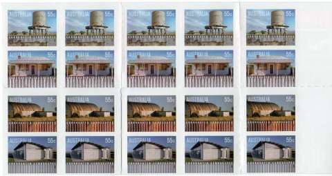 Australia-2009-Corrugated-landscapes-20-x-55-cent-Multi-PDie-cut-Five-examples-of-each-of-the-4-stamps-design-5381-to-5384-incl-SG