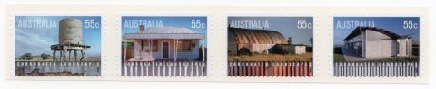 Australia-2009-Corrugated-landscapes-4-x-55-cent-Multi-PDie-cut-Horizontal-se-tenantt-strip-of-4