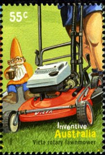 Australia-2009-Inventive-Australia-55-cent-Multi-P14-6-x-13-86-Lawn-mower