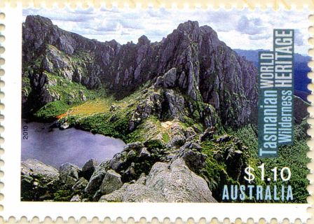 Australia-2010-Australian-World-Heritage-Sites-1-1-dollar-Multi-P14-6-x-13-86-Tasmanian-Wilderness