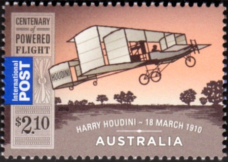 Australia-2010-Centenary-of-Powered-Flight-2-1-dollar-Multi-P14-6-x-13-86-Flight-John-Duigan-Mia-Mia-Victoria