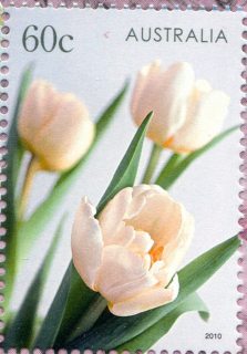 Australia-2010-For-Special-Occasions-60-cent-Multi-P14-6-x-13-86-Tulips