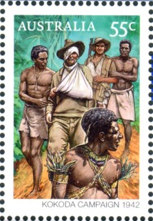 Australia-2010-Kokoda-Joint-Issue-with-Papua-New-Guinea-55-cent-Multi-P13-86-x-14-6-Kokoda-Campaign-1942_1