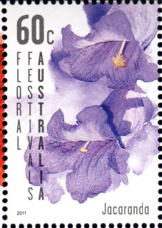 Australia-2011-Floral-Festivals-Australia-60-cent-Multi-P13-86-x-14-6-Purple-jacaranda