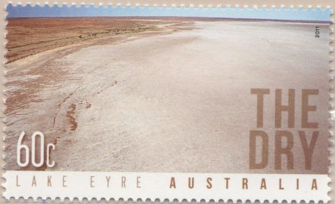 Australia-2011-Lake-Eyre-60-cent-Multi-P14-4-x-14-Theme-The-Dry