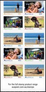 Australia-2011-Living-Australia-10-x-60-cent-Multi-Pdie-cut-Ten-stamps