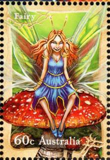 Australia-2011-Mythical-creatures-60-cent-Multi-P14-6-x-13-86-Fairy-SG3652