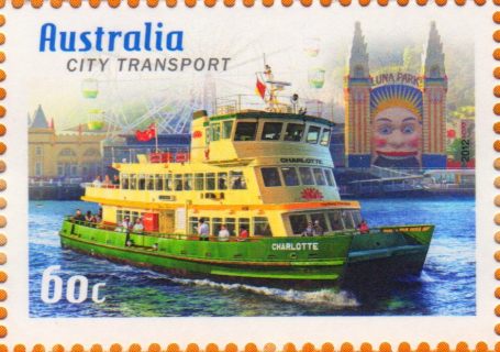 Australia-2012-Australia-City-Transport-60-cent-Multi-P14-6-x-13-86-Sydney-Harbour-ferry-SG3725