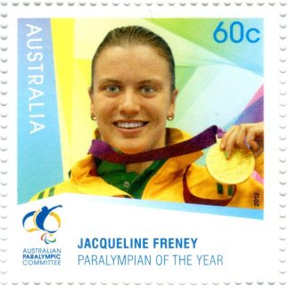 Australia-2012-Australia-Paralympian-of-the-Year-60-cent-Multi-P14-4-x-14-Paralympian-London-event-2012-Jacqueline-Freney-SG3896