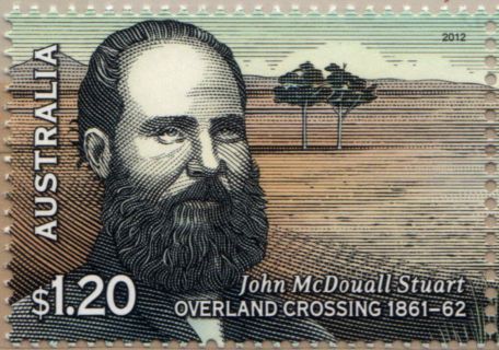 Australia-2012-Inland-Explorers-1-2-dollar-Multi-P13-86-x-14-6-John-McDowall-Stuart