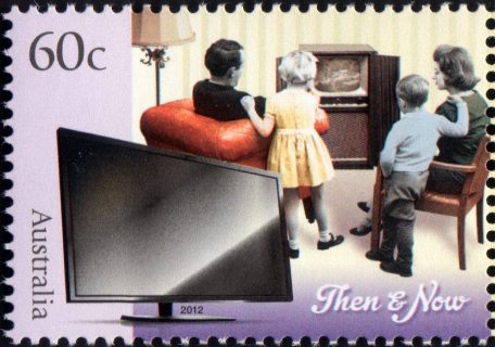 Australia-2012-Technology-Now-and-Then-60-cent-Multi-P13-86-x-14-6-Television