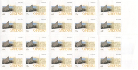 Australia-2013-Centenary-of-Canberra-20-x-60-cent-Multi-Pdie-cut-Self-adhesive-booklet-SG3950