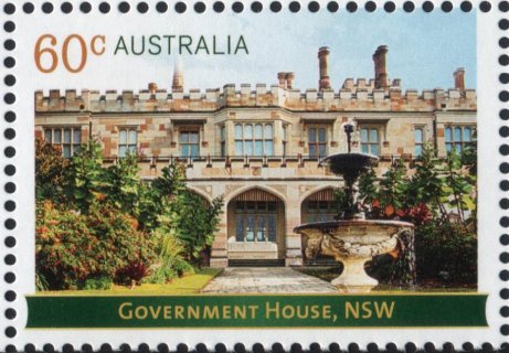 Australia-2013-Government-Houses-Historical-Architecture-60-cent-Multi-P14-6-x-13-86-Government-House-New-South-Wales