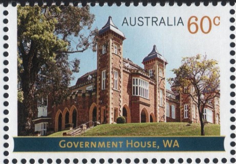 Australia-2013-Government-Houses-Historical-Architecture-60-cent-Multi-P14-6-x-13-86-Government-House-West-Australia