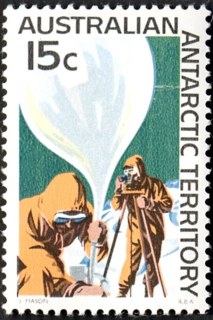 AAT-1966-Antarctic-Activities-15-cent-Multi-P13-50-AAT-Weather-balloon-SGA14