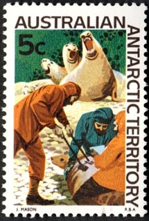 AAT-1967-Antarctic-Activities-5-cent-Multi-P13-50-AAT-Banding-elephant-seals