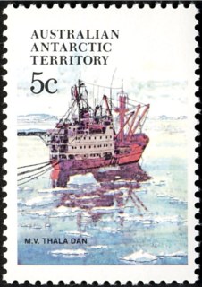 AAT-1979-Ships-of-the-Antarctic-5-cent-Multi-P13-5-x-13-AAT-Thala-Dan-supply-ship-SGA39