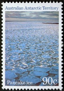 AAT-1985-Antarctic-Scenes-90-cent-Multi-P14-x-13-5-AAT-Pancake-ice-SGA76