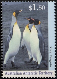 AAT-1993-Antarctic-Wildlife-1-5-dollar-Multi-P14-x-14-5-AAT-King-penguin-SGA97