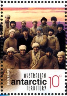 AAT-2001-Centenary-of-Australia-in-Antarctic-10-cent-Multi-P14-6-x-13-86-AAT-BANZARE-Expedition