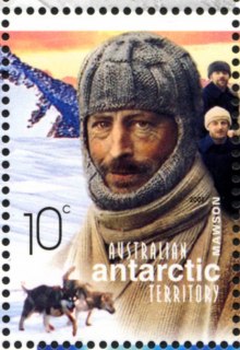 AAT-2001-Centenary-of-Australia-in-Antarctic-10-cent-Multi-P14-6-x-13-86-AAT-Portrait-Sir-Douglas-Mawson-SGA139