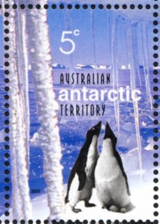 AAT-2001-Centenary-of-Australia-in-Antarctic-5-cent-Multi-P14-6-x-13-86-AAT-Adelie-penguins