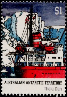 AAT-2003-Antarctic-Ships-1-dollar-Multi-P14-6-x-13-86-AAT-Ship-Thala-Dan-1957-82-SGA162