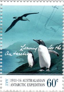 AAT-2011-Centenary-of-the-Australasian-Antarctic-Expedition-60-cent-Multi-P14-6-x-13-86-AAT-Birdlife-on-Macquarie-Island-SGA211