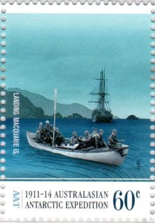 AAT-2011-Centenary-of-the-Australasian-Antarctic-Expedition-60-cent-Multi-P14-6-x-13-86-AAT-Landing-at-Macquarie-Island-SGA210