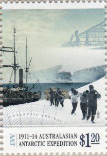 AAT-2012-Centenary-of-Australasian-Antarctic-Expedition-60-cent-Multi-P14-6-x-13-86-Boat-SY-Aurora-abeam-Cape-Denison_1