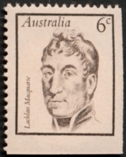 Australia-1970-Famous-Australians-III-6-cent-black-flesh-P15x14-Lachlan-Macquarie