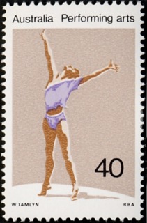 Australia-1977-Performing-Arts-40-cent-Multi-P14x15-Dance