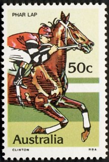 Australia-1978-Race-Horses-50-cent-Multi-P13-50-Animal