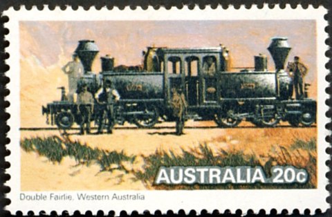 Australia-1979-Steam-Railways-20-cent-Multi-P14x15-Train