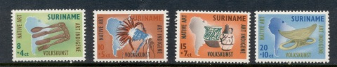 Surinam-1960-Native-Art-MUH