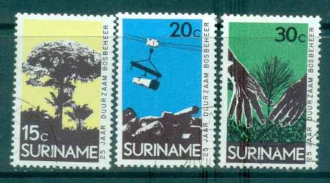 Surinam-1972-Foretsry-Commission-CTO-Lot47273