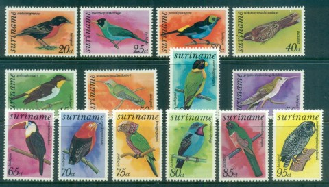 Surinam-1977-Birds-MUH