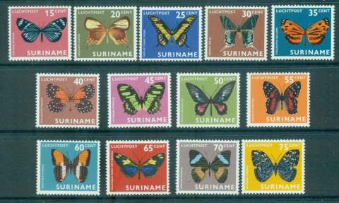 Surinam-1977-Butterflies-MUH-Lot47266