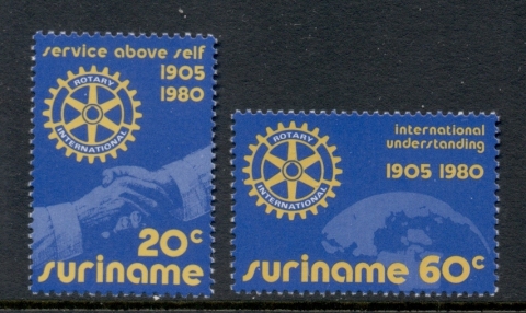 Surinam-1980-Rotary-Intl-MUH